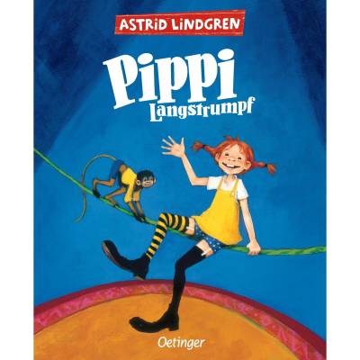 Pippi Langstrumpf (farbig) von Oetinger